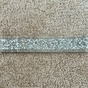 Chicos elastic beaded belt